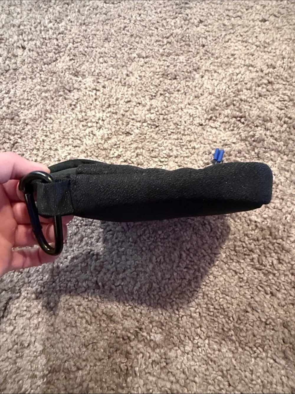 ebags Black Padded Electronics Holster with Carabiner Clip